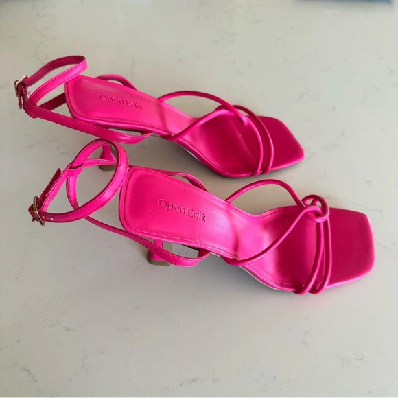 Open edit Rachel Sandal in hot pink Size: 9 - Picture 7 of 7